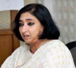 Photo of Smt. Vanaja N. Sarna, Chairman, CBIC